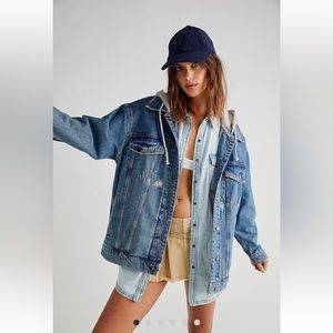NWT Free People Flawless Denim Jacket